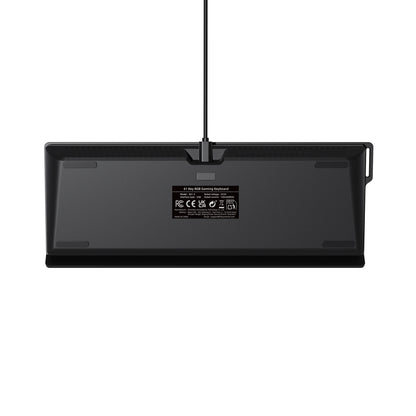 Tastatură cu fir compactă 7KEYS 60%, cu iluminare RGB, capace de taste cu gradient, tastatură de gaming USB pentru PC-uri cu Windows, laptopuri și tablete