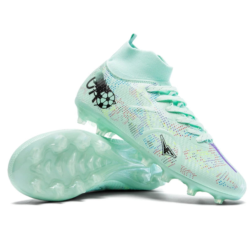 Men Soccer Shoes Breathable Football Boots Futsal Ultralight Professional Training Sneakers Unisex Grass Cleats Match Sport