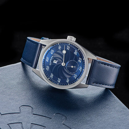 Sugess Watch of Men Automatic Mechanical Wristwatches ST1721 Movement Luminous Simple Fashion Clock Waterproof Glass S451 New