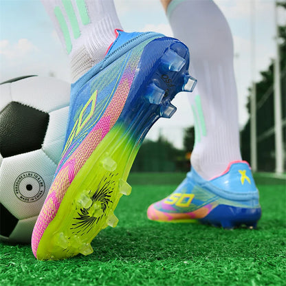 Men's Football Boots New Society Grass Tennis Adult Breathable Ultralight Outdoor Sports Male Soccer Shoes Sneakers Football Shoes