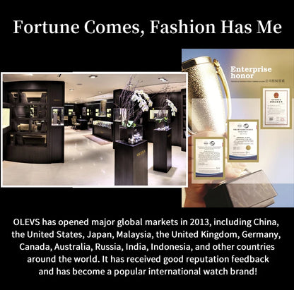 OLEVS 9910 Mens Watch Original Luxury Tourbillon Automatic Mechanical Watche Waterproof Luminous  Day-Date Watch With Box Reloj