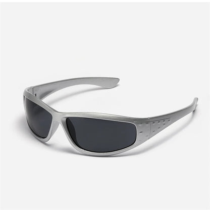 Y2K Sunglasses Men Women Color Hollowed Outdoor Driving UV400 Sunglasses Girls Net Red Hip Hop Gothic Women Sun Glasses 2025 Hot