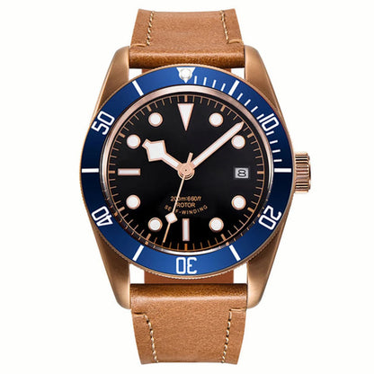 Luxury NH35A Corgeut 41mm Automatic Men Watch PVD Case Sapphire Military Male 10BAR wim Watches Luminous Mechanical WristWatches