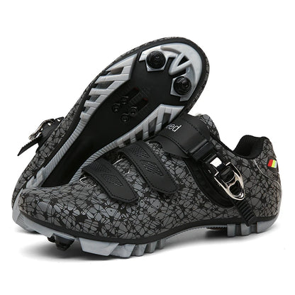 Men's Cycling Shoes Road Bike Sneakers Cleat Self-Locking Mountain Bike MTB Shoes Women's Road Bicycle Speed Best SPD Bike Shoes