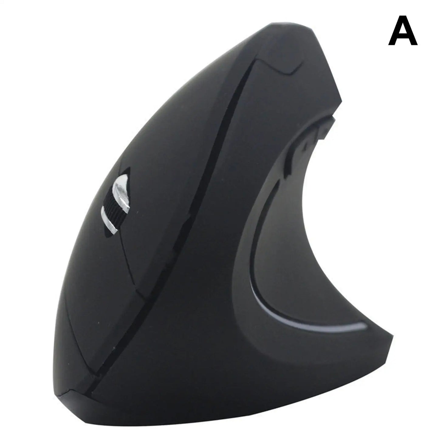 Rato gaming vertical sem fios 2.4G ergonómico 1600DPI para PC, portátil e escritório — mini rato gaming