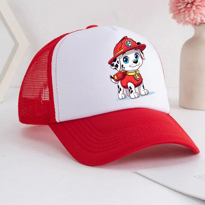 Casquette de baseball pour garçons et filles, chapeau de soleil d'été ajustable, motif Anime Paw Patrols Chase Skye, joli bonnet de soleil rétro, couvre-chef pour adulte, cadeau