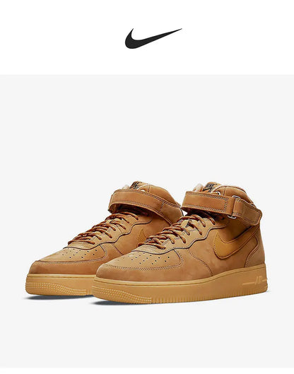 Ténis desportivos Nike genuínos Air Force 1 para homem e mulher DJ9158-200