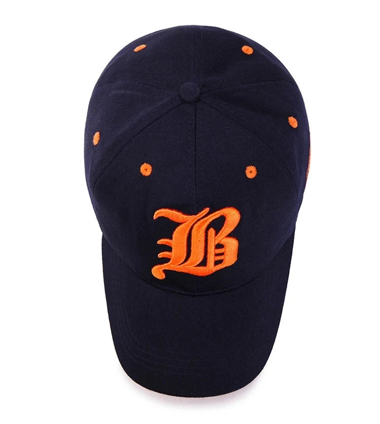 Casquette de baseball pour homme et femme, casquette d'été en coton, brodée, snapback, casquette hip-hop, casquette de sport pour adulte, casquette de soleil décontractée, gorra pour homme, visière, casquette « Dad Hat »
