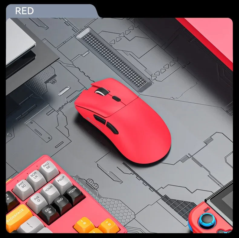 Attack Shark R1 2.4G USB Wireless Bluetooth Gaming Mouse 18K DPI PAW3311 Tri-Mode Connectivity 59g Lightweight For PC Laptop Mac