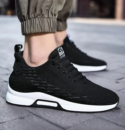 Nouvelles baskets pour homme, chaussures rehaussantes, semelles intérieures de 8 cm, respirantes en maille, chaussures de sport pour augmenter la taille