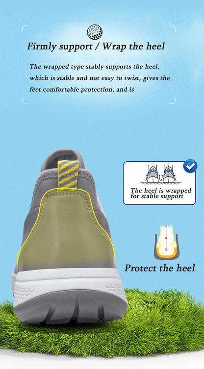Golf Sports Shoes Men Waterproof high-Quality Leather Golf Competition Sports Shoes Formal Shoes Golf Course Men Training Shoes