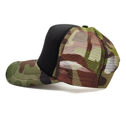 Fishing Skeleton Trucker Cap Summer Men Cool Fisherman Fishing Hat Baseball Cap Unisex Outdoor Mesh Net Caps MZ-238
