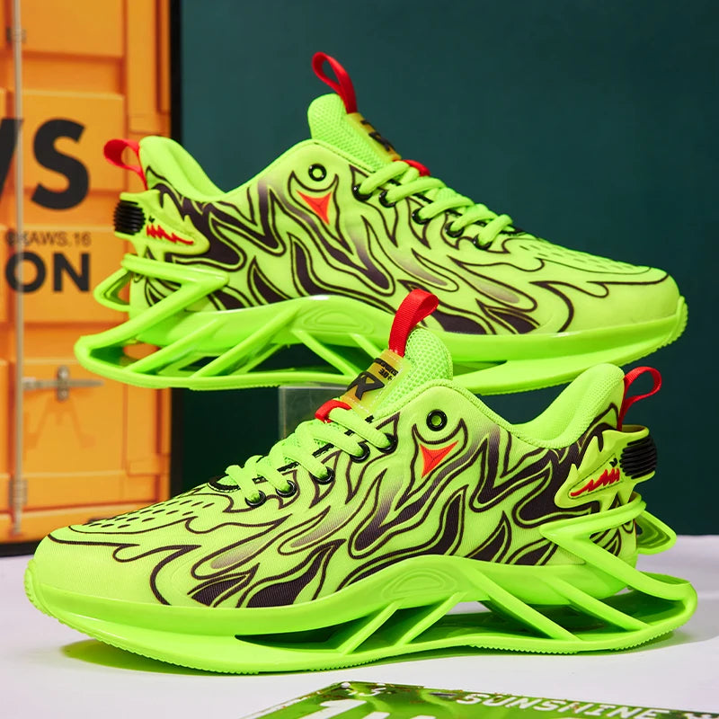 Men's Sneakers Luxury Tennis Casual Trainer Race Breathable Fashion Loafers Running Shoes for Men