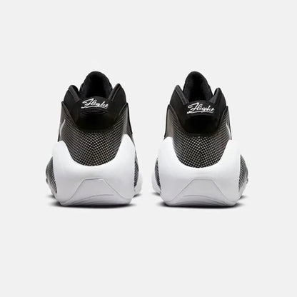 Nike Casual Men's Shoes Air Zoom Flight 95 Basketball Shoes Black & White Big Eyes DM0523-001