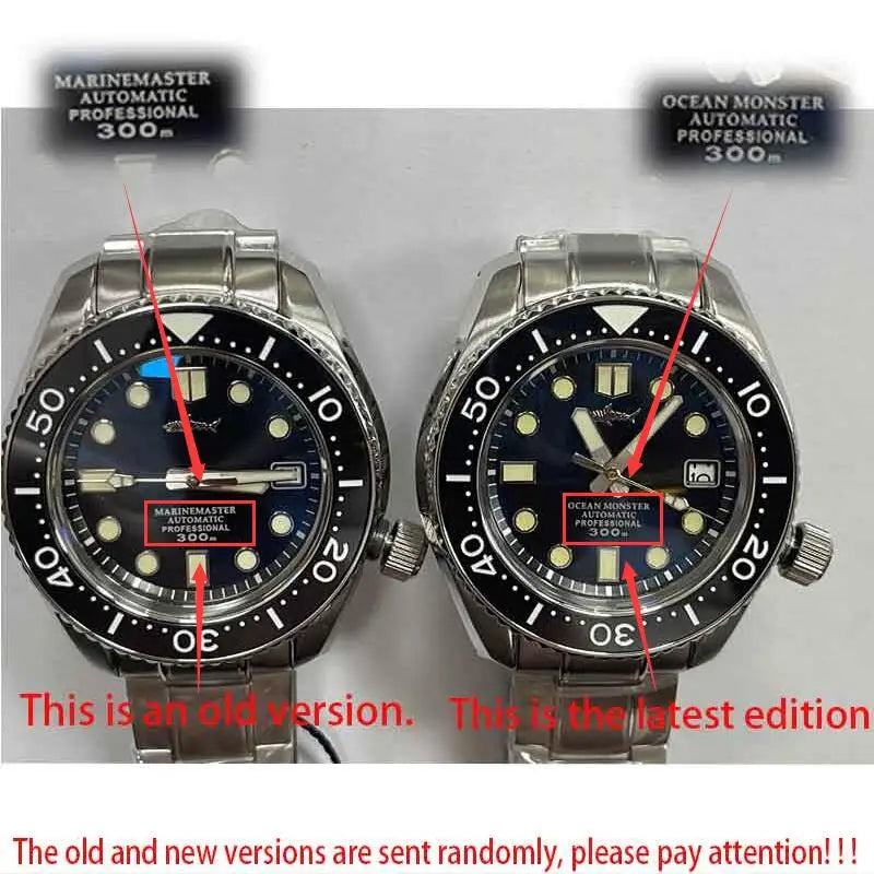 Heimdallr Diver Watch For Men MM300 Sumo SBDX 300M Waterproof Sapphire Crystal C3 Luminous NH35 Automatic Movement Wristwatch