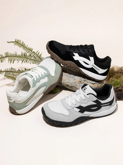 HOBIBEAR Sapatilhas unissexo de largura ampla minimalistas barefoot para caminhada, trail running, homem e mulher