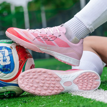 Nouvelles chaussures de football pour hommes, chaussures de sport d'extérieur, chaussures de match professionnelles, baskets antidérapantes, chaussures de football d'entraînement, chaussures ultralégères unisexes