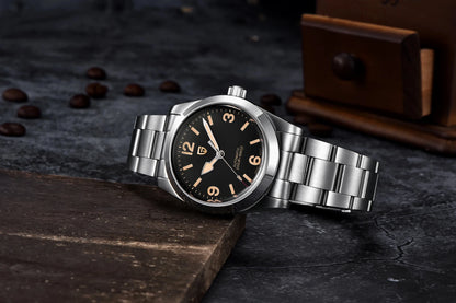 PAGANI DESIGN 2026 New 36MM Men Automatic Mechanical Watches Sapphire Stainless Steel AR Coating 20Bar Clock Watch for