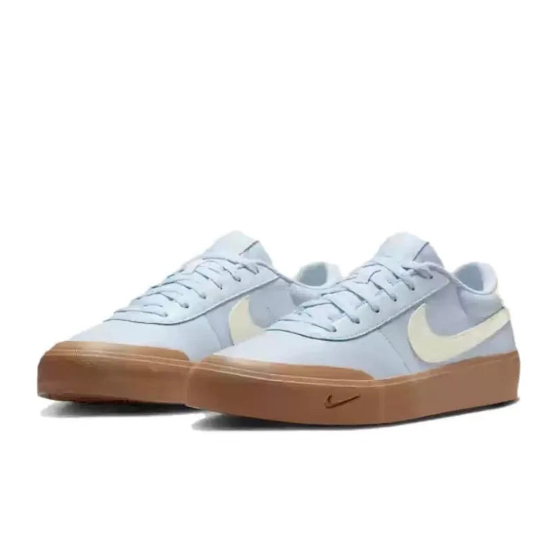 Nike Court Shot: Comfortable, Versatile, Low-Top Sneakers for Men with a Thin Sole, Slip-Resistant and Durable, Blue IB2316-400