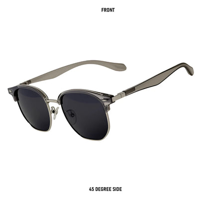 Polarized Sunglass Men Lenses Semi Rimless Vintage Retro Sunglasses Women Trendy Vacation Fashion Glasses Gafas De Sol Hombre