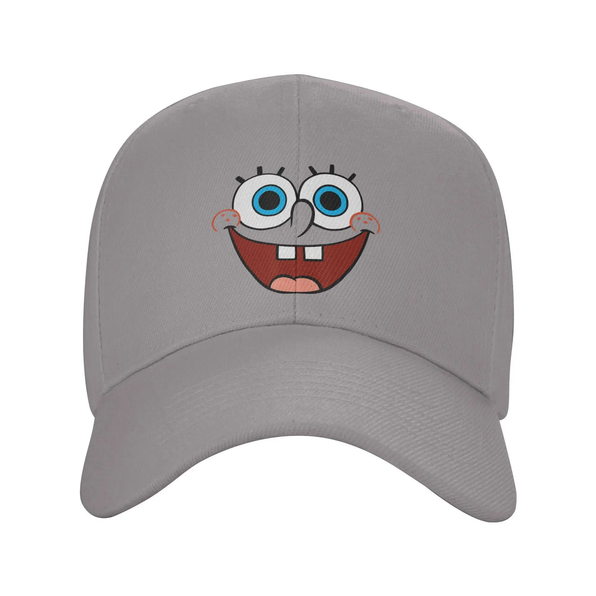 Καπέλο μπέιζμπολ Spongebobs με μεγάλο χαμογελαστό πρόσωπο, ανοιξιάτικο, στυλ y2k, ρετρό καπέλο τύπου «trucker» για ζευγάρια, γυναίκες, τένις, σκέιτ, καπέλα μπέιζμπολ