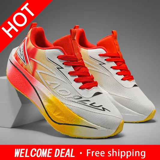 Fashion Lightweight Running Shoes Men Women Breathable Athletic Sneakers for Outdoor Jogging