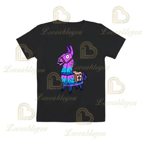 Boys Girls Cartoon T-shirt Fortnite T-shirt Battle Royale 3D 3 to 14 Years Victory Royale Game Kids Tops Teen Clothes