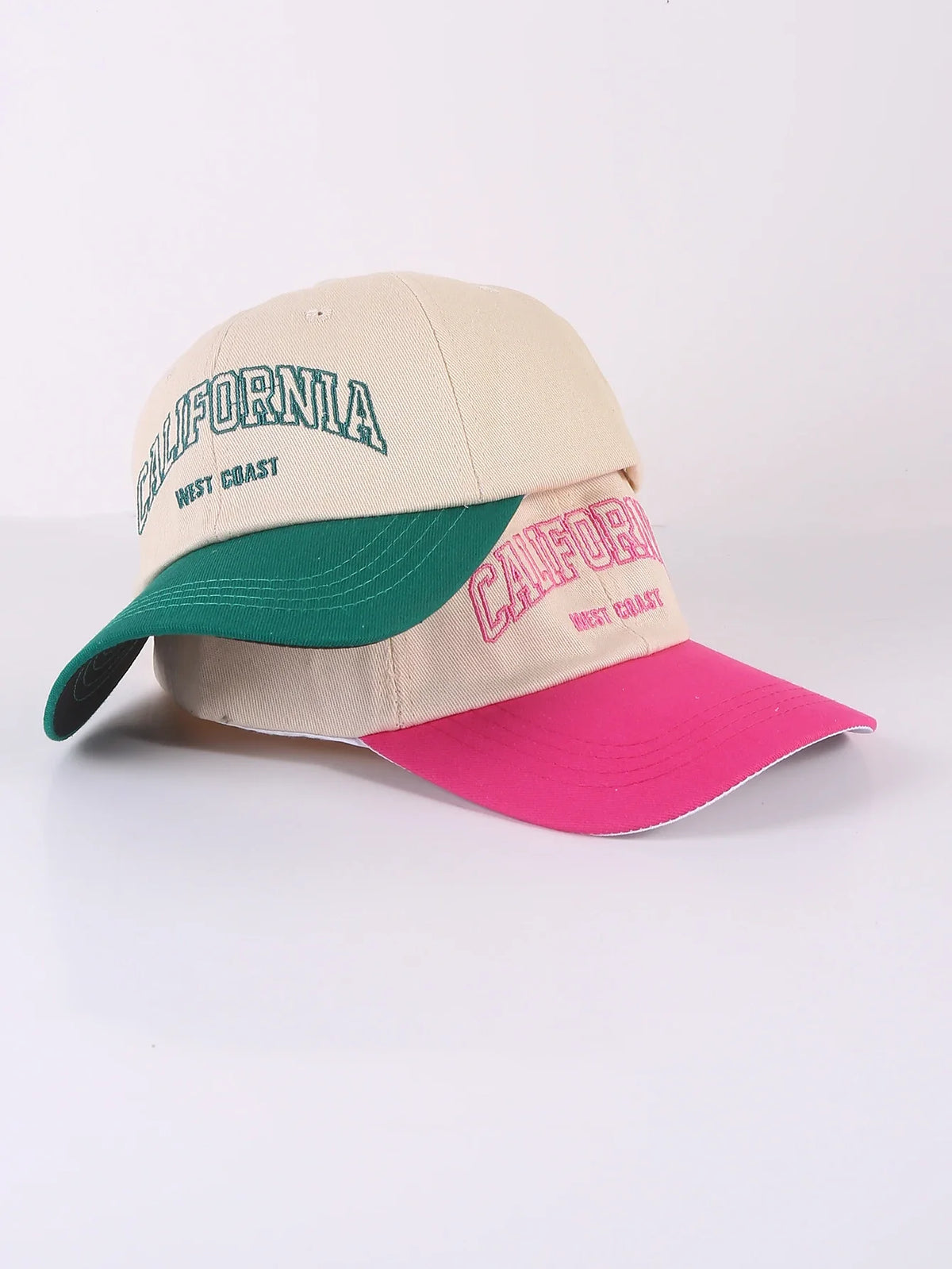 Casquettes de baseball unisexes brodées de lettres, lavables, pour le printemps et l'automne, ajustables, décontractées, avec protection solaire, pour enfants