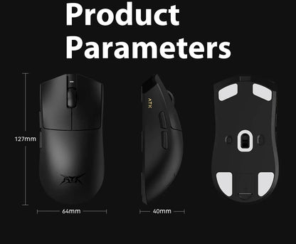 Mouse gaming wireless ATK Blazing Sky X1/X1V2 8K a bassa latenza, leggero per FPS, Liekong E-sports, accessori PC personalizzati