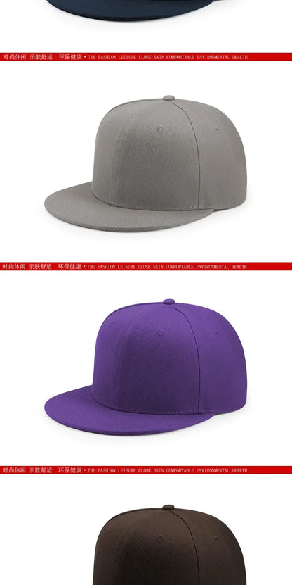 Big Bone Man Cappellini da baseball taglie forti per adulti con visiera piatta, cappellini hip hop aderenti per uomo e donna, cappellini grandi, cappellini snapback, taglie da 6 3/4 a 8