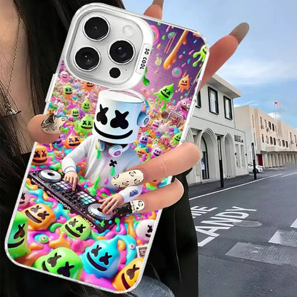 F-Fortnites Phone Case For iPhone 17, 16, 15, 14, 13, 12, 11 Pro Max Plus Color Silver Cover