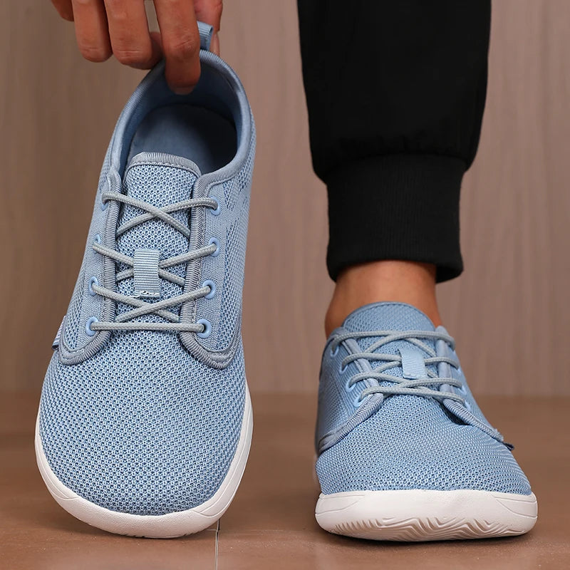 Barefoot Shoes, Men's Casual Running Sports, Breathable One-Foot Shoes, Lightweight and Minimalist Walking Shoes, Oversized