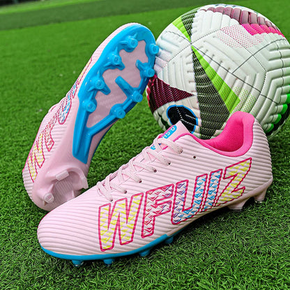 Nouvelles chaussures de football professionnelles pour garçons et filles, ultralégères, pour entraînement et match, crampons antidérapants pour gazon, livraison directe, chaussures de football pour garçons