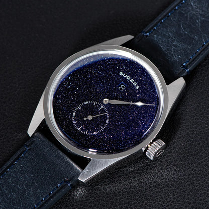 Sugess Watch of Men Automatic Mechanical Wristwatches ST1721 Movement Luminous Simple Fashion Clock Waterproof Glass S451 New
