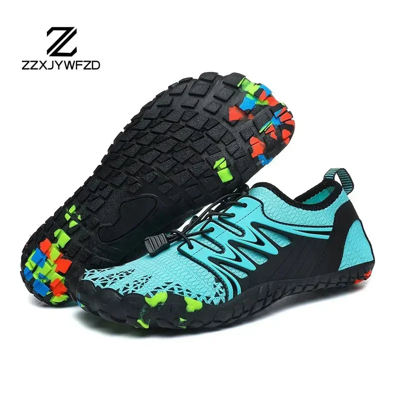 Zapatos acuáticos unisex de secado rápido con drenaje para vadeo, playa, deportes acuáticos, natación, yoga, buceo, surf y uso barefoot
