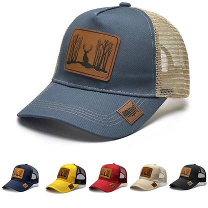 Módní kožené luxusní baseballové čepice pro ženy a muže, sportovní kšiltovky, čepice typu snapback, sluneční klobouky, gorry pro muže, designové trucker čepice, pánské čepice