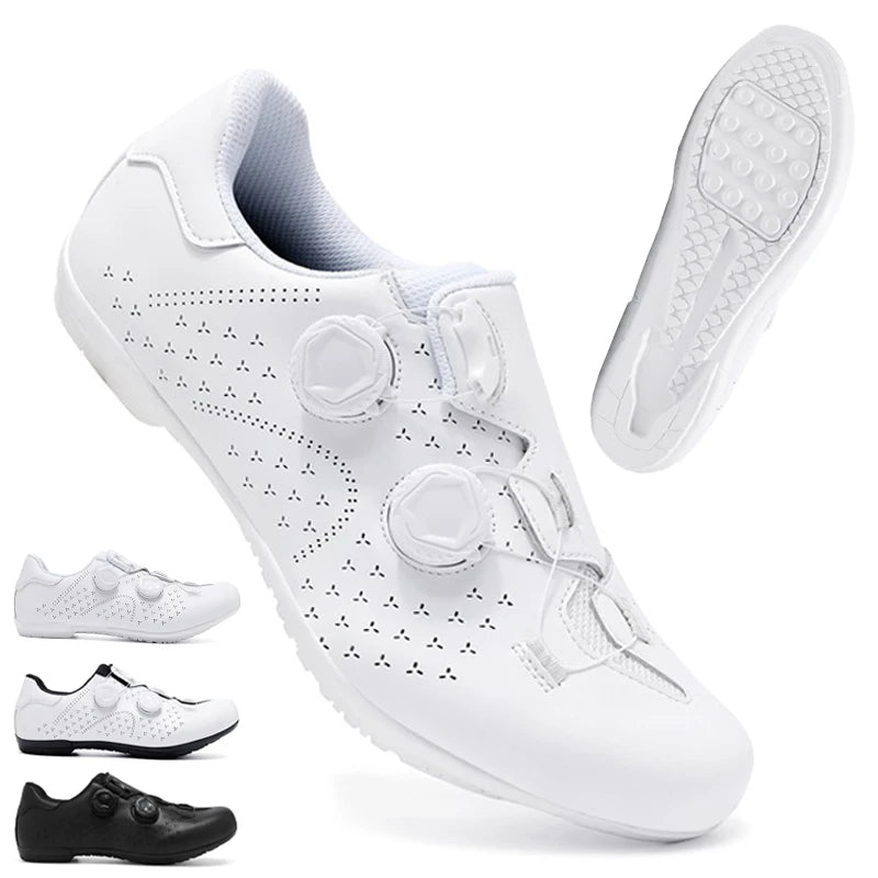 Men's Non-Locking Mountain Bike Shoes Without Cleats Road Bicycle RB Speed Non-Cleat Cycling Shoes Sneakers Flat Pedal MTB Women