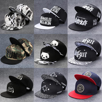 Unisex Alphabet Baseball Cap Summer Tide Brand Embroidered BackButton Cap Outdoor Hip Hop Hat Men's Women's Adjustable Casual Hat