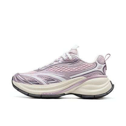 Sapatilhas Xtep Basque 3 para Mulher, Leves, Resistentes ao Desgaste, Modernas, Duráveis, com Sola Grossa, Casuais e Desportivas, 874218320006