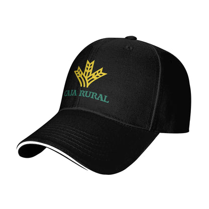 Brilliant Caja Rural Baseball Cap  Street Style Unisex Men Hip Hop Hats Sun Print Outdoor Sports Snapback Cap