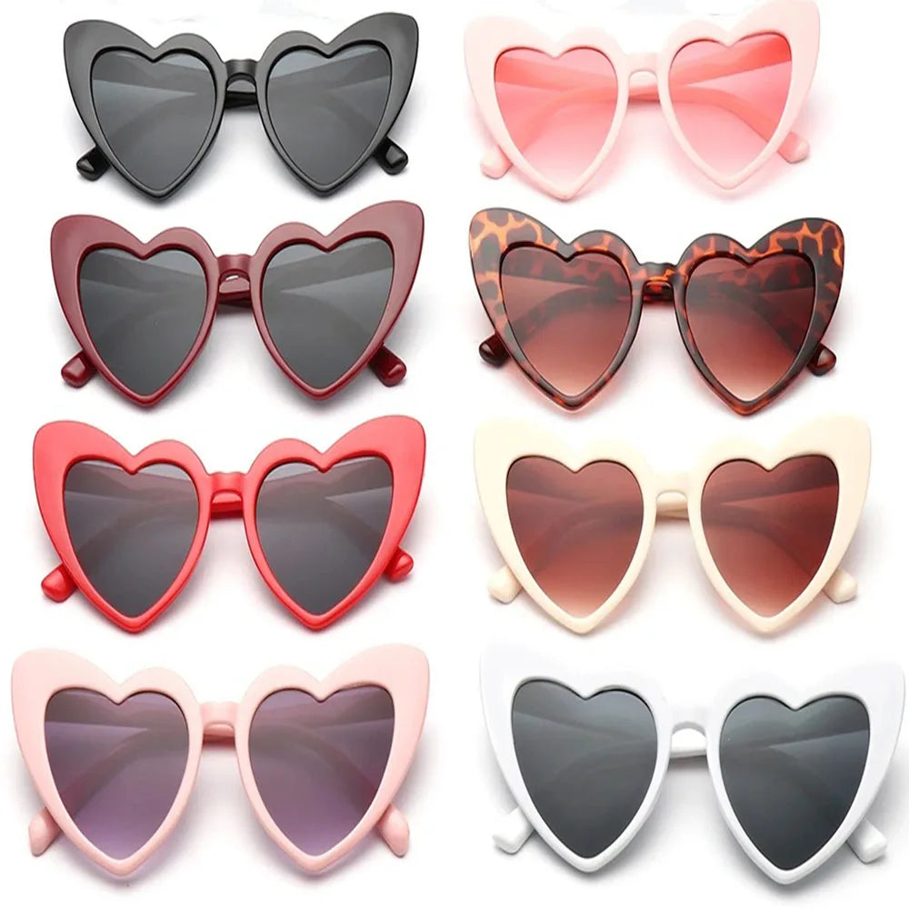 Bachelorette Party Heart Shaped Sunglasses Wedding Bridal Shower Decor Hen  Supplies Bride To Be Bridesmaid Gift Glasses