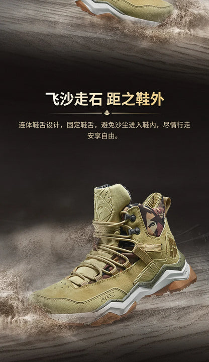 RAX Women Hiking Boots Waterproof Trekking Shoes Lightweight Mountain Climbing Boots Antislip Outdoor Sports Shoes Tourism