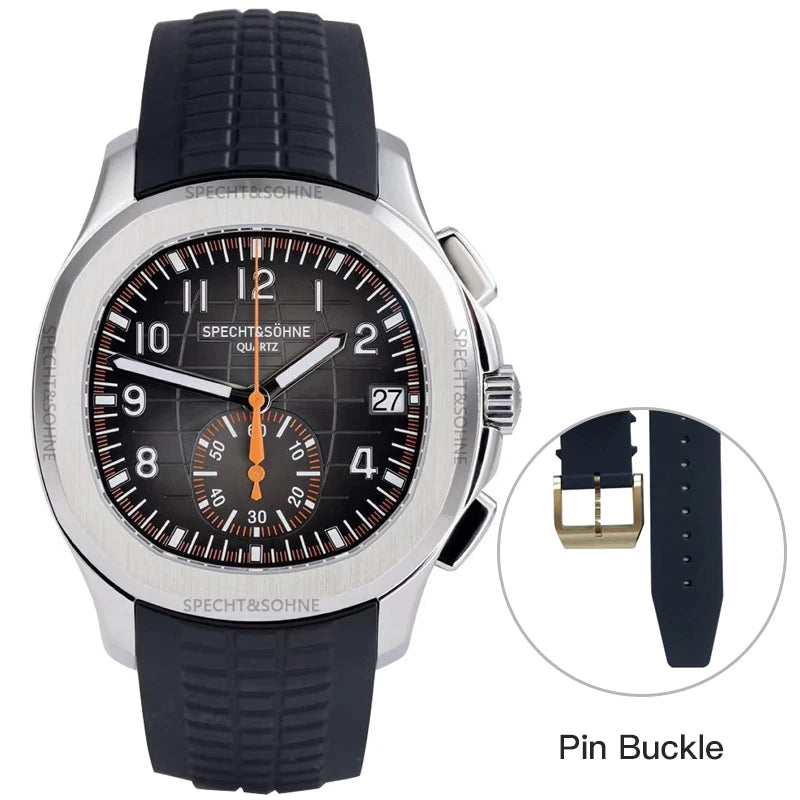 Dropshipping 2026 Best Selling Products Wristwatches For Men Specht&Sohne Male Quartz Sports Watches Rubber Strap Waterproof
