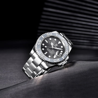 PAGANI DESIGN V2 Japan movement Luxury Men Mechanical Watch 40MM Ceramic bezel AR Coated Sapphire Glass Automatic Watch For Men