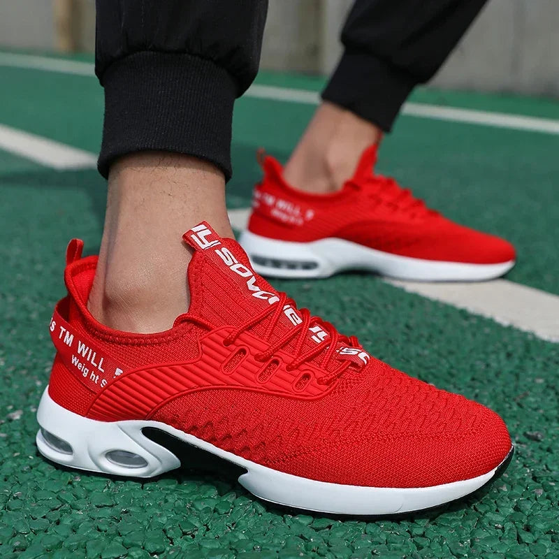 Chaussures De sport à semelles épaisses pour hommes, Design à la mode, respirantes, confortables, chaussures De randonnée en plein air, Zapatillas Hombre De Segu