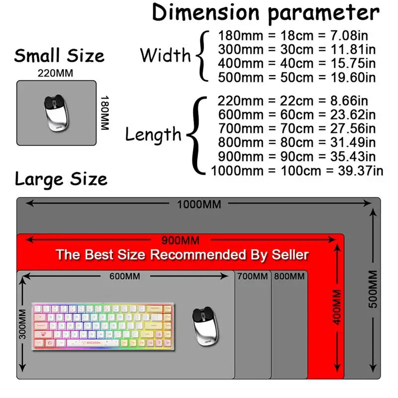Game God Of War Big Mousepad Large Keyboard Desk Mat Pc Computer Gaming Gamer Mouse Pad LockEdge Rubber Non-slip Mats 90x40cm