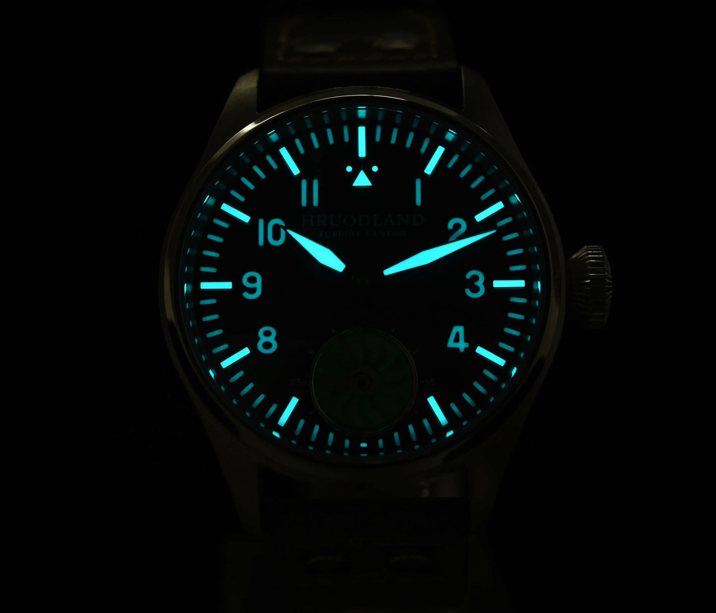 Hruodland 2025 New Pilot ST3620 Men's Manual Mechanical Watch 43MM Sapphire Waterproof 10Bar BGW-9 Retro Watch for Men