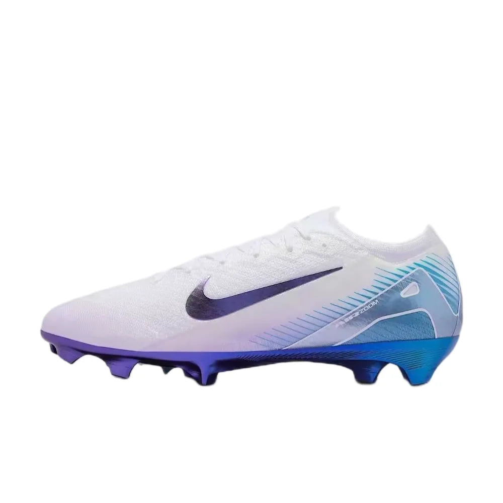 Nike Mercurial Vapor 16 Elite LV8 mekane, prozračne, svestrane, izdržljive i amortizirane kopačke za nogomet za muškarce – bijela/plava HV4887-100