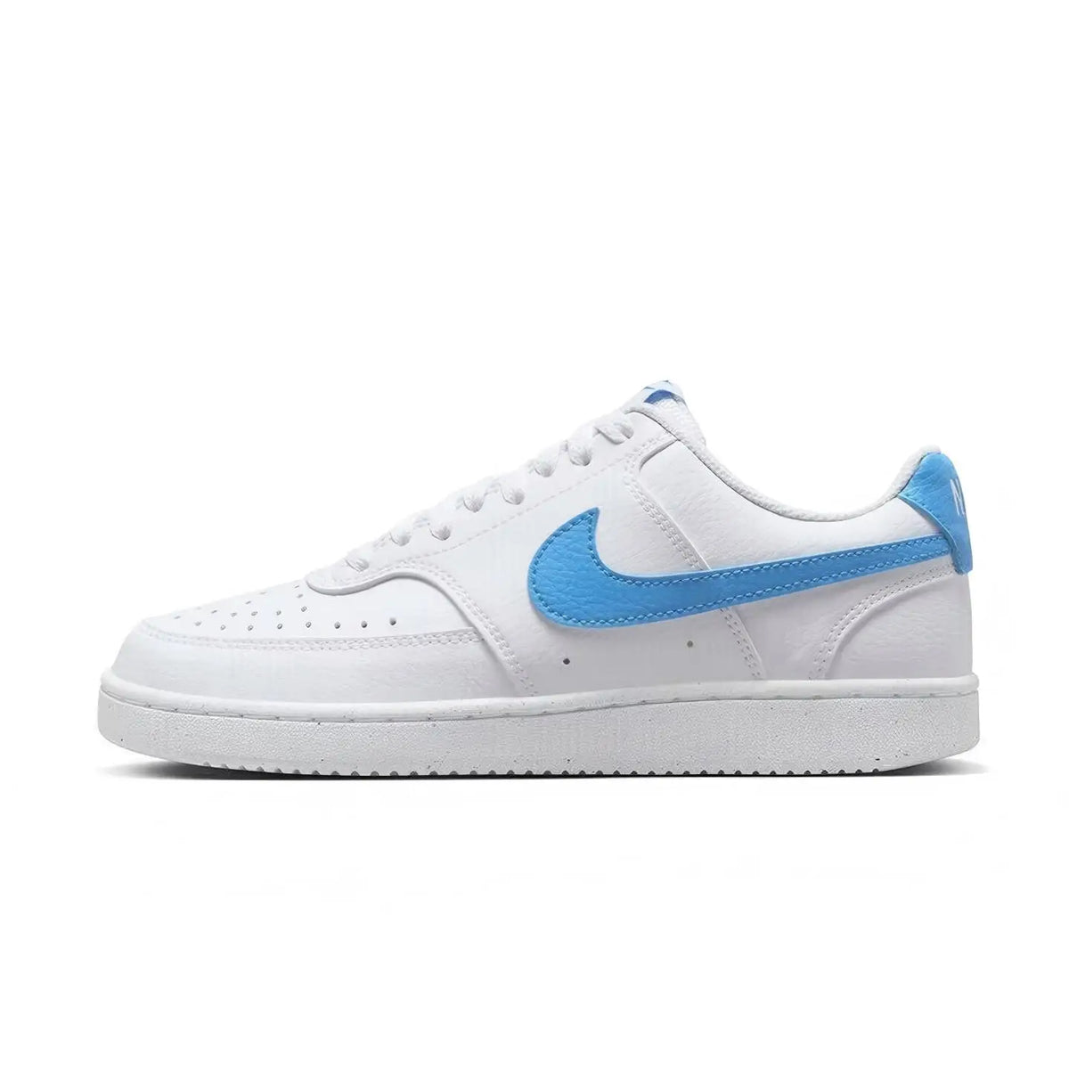 Nike Court Vision 1 Low Next Nature Mukava, monipuolinen ja kestävä matalavartinen tenniskenkä Naisten Valkoinen/Sininen DH3158-107