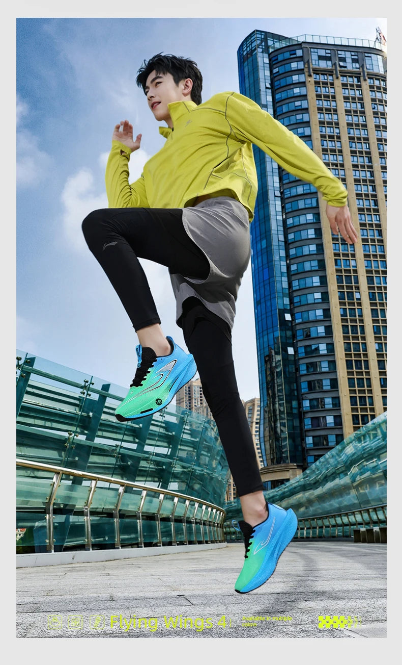 Carbon plate men's and women's anti-slip running shoes, professional marathon sports breathable mesh CHUNTA sports shoes